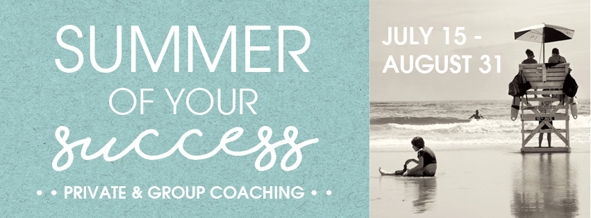 Summer of Your Success Private and Group Coaching