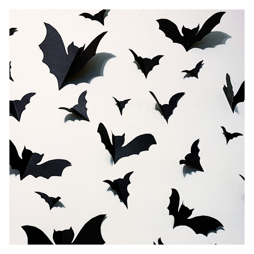DIY Bats - Halloween Decorations