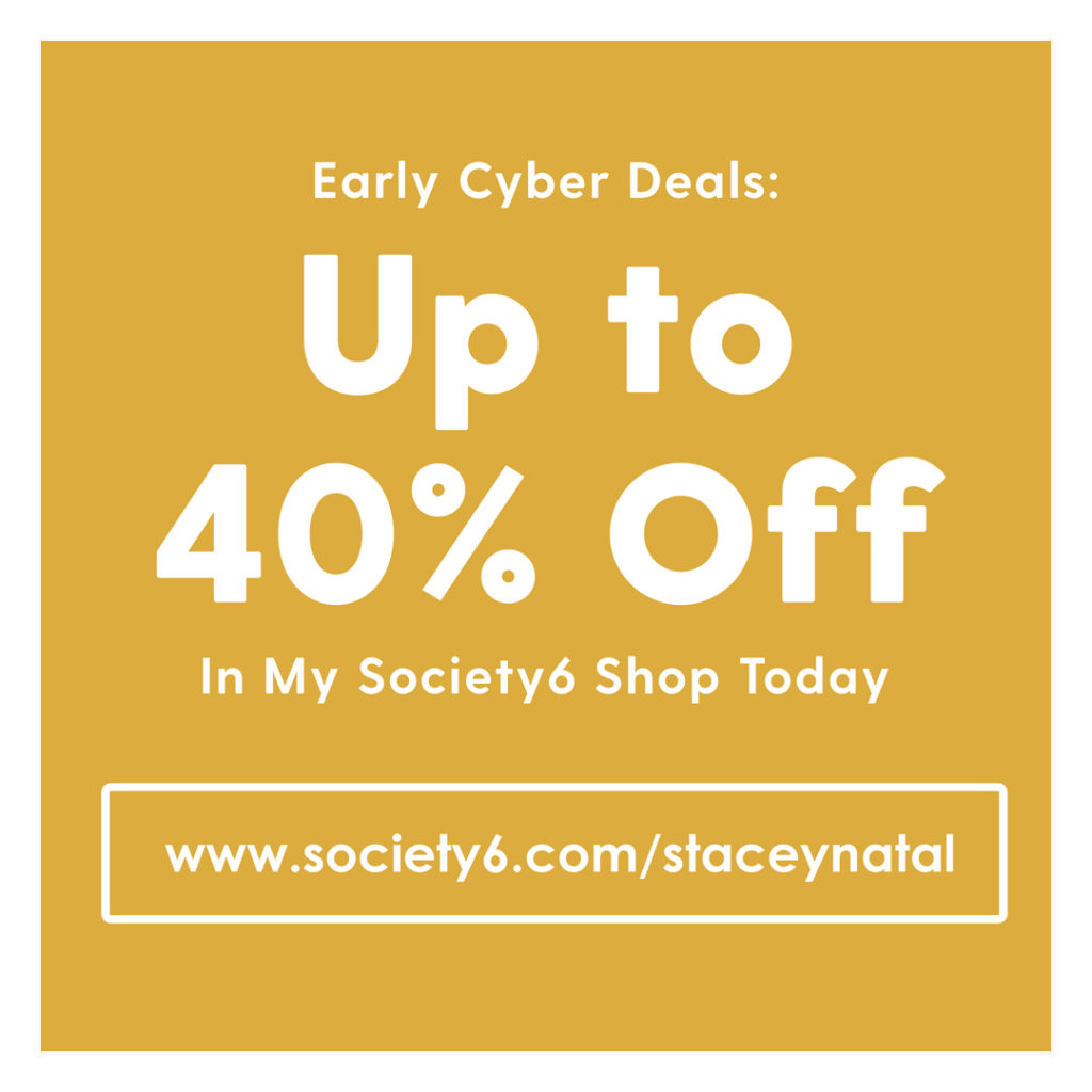 40% off on Society6!