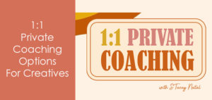 private coaching options for creatives