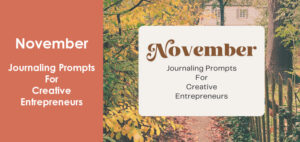 November journaling prompts