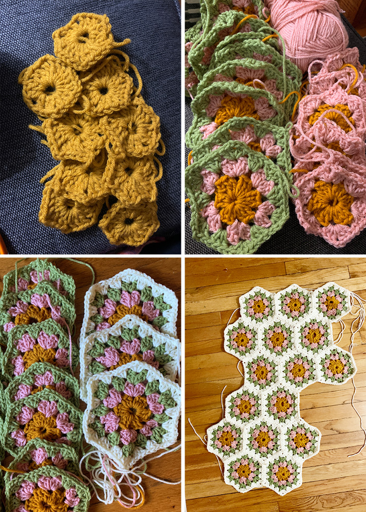 crochet in progress