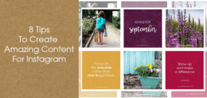 8 Tips For Instagram COntent-a