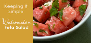 Watermelon Feta Salad