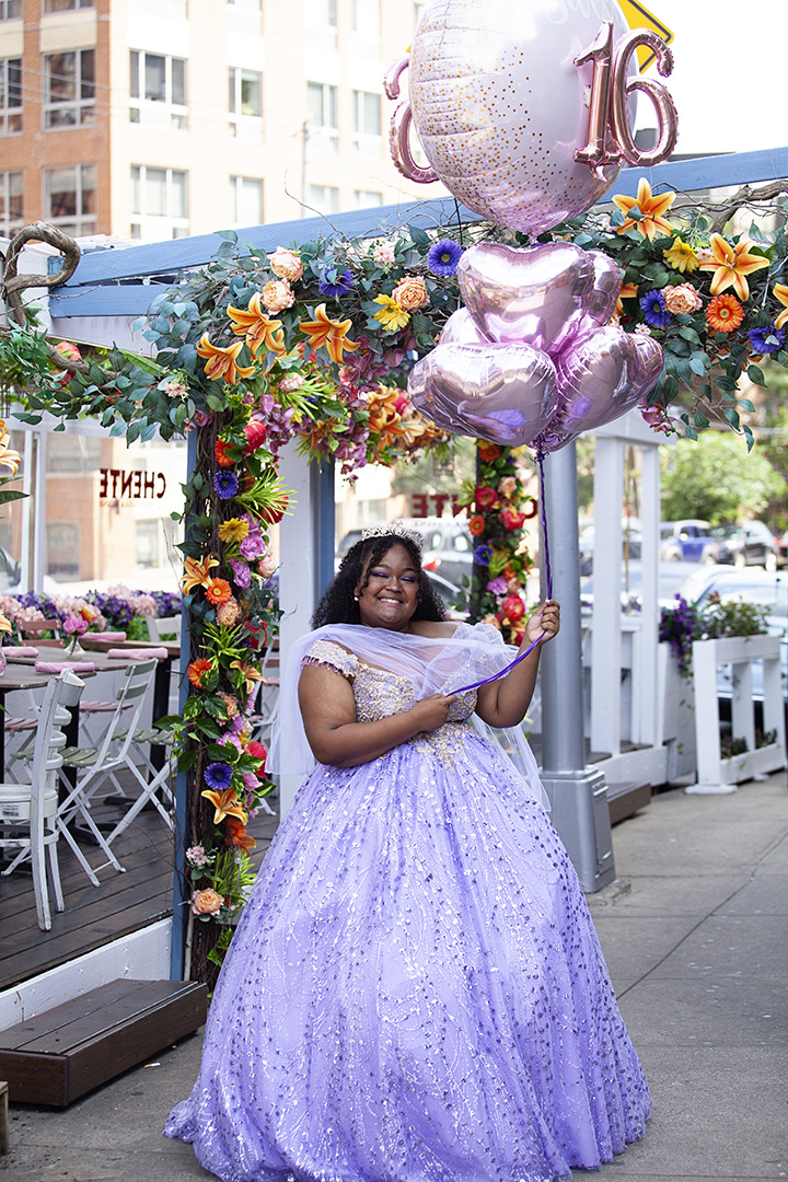 Sweet 16 Photo Shoot at Cocina Chente by Stacey Natal