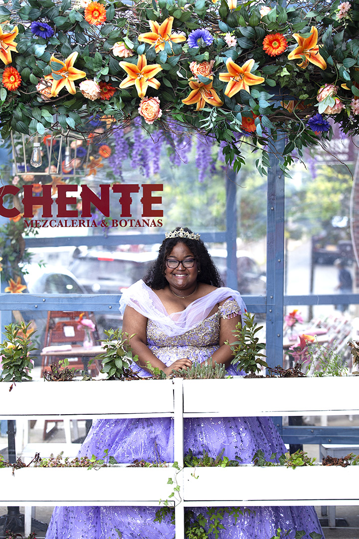 Sweet 16 Photo Shoot at Cocina Chente by Stacey Natal